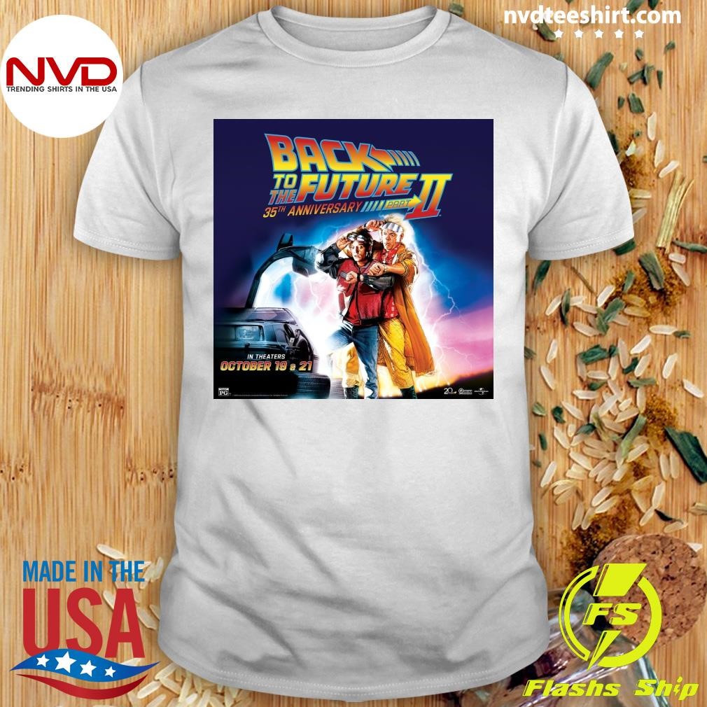 Back to the Future Part II 35th Anniversary Shirt