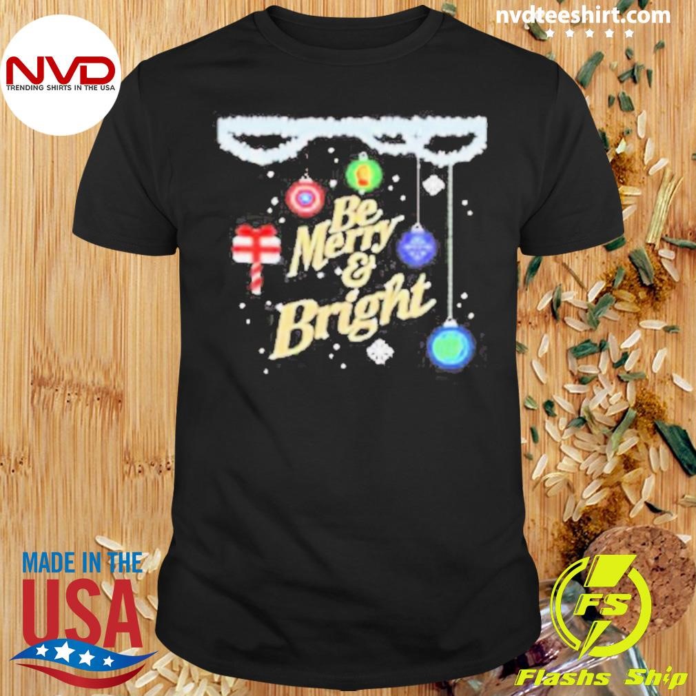 Be Merry And Bright Holiday Christmas 2024 Shirt