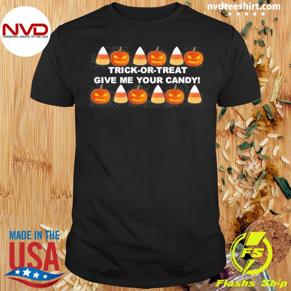 Benjixscarlett Trick Or Treat Give Me Your Candy 2024 Shirt