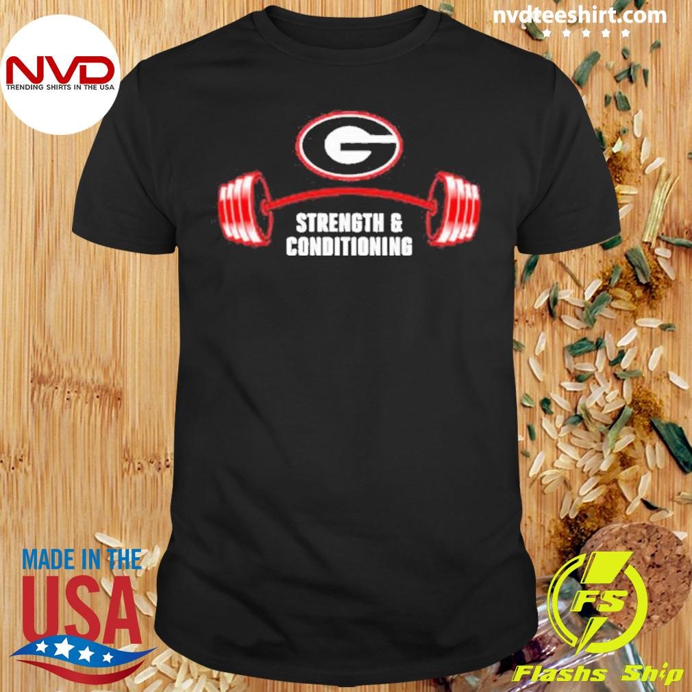 Bijan Robinson Georgia Bulldogs Strength Conditioning 2024 Shirt