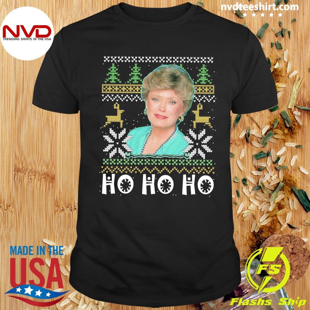 Blanche Ho Ho Ho Christmas Golden, Blanche Devereaux Shirt