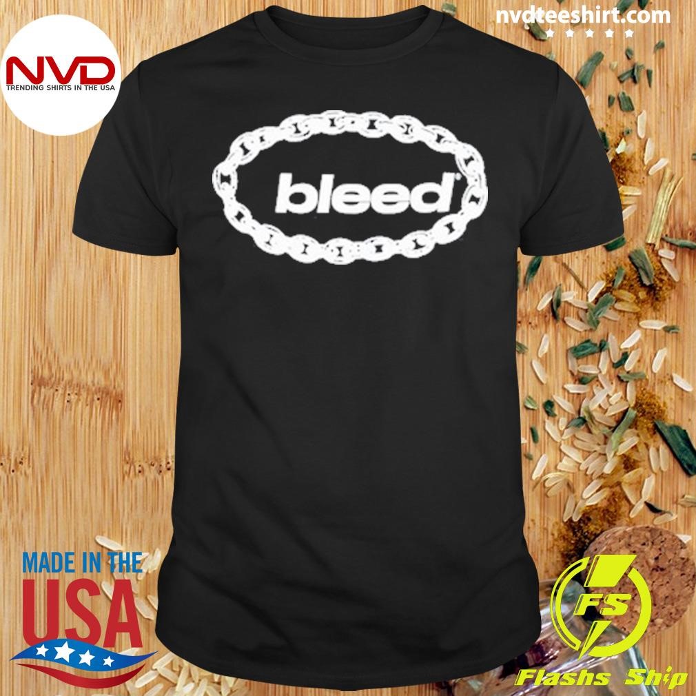 Bleed Chained Logo Tee Shirt