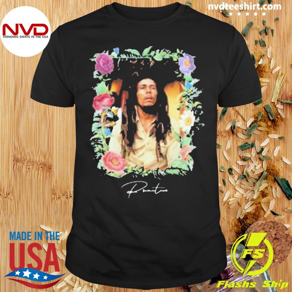 Bob Marley Primitive Apparel Unisex Everlasting Small Portrait Graphic 2024 Shirt