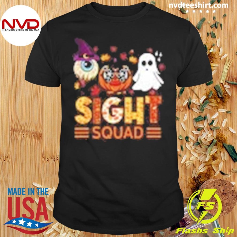 Boo Boo Crew Pumpkin Game Witch Sight Squad Halloween Toddler Shirt