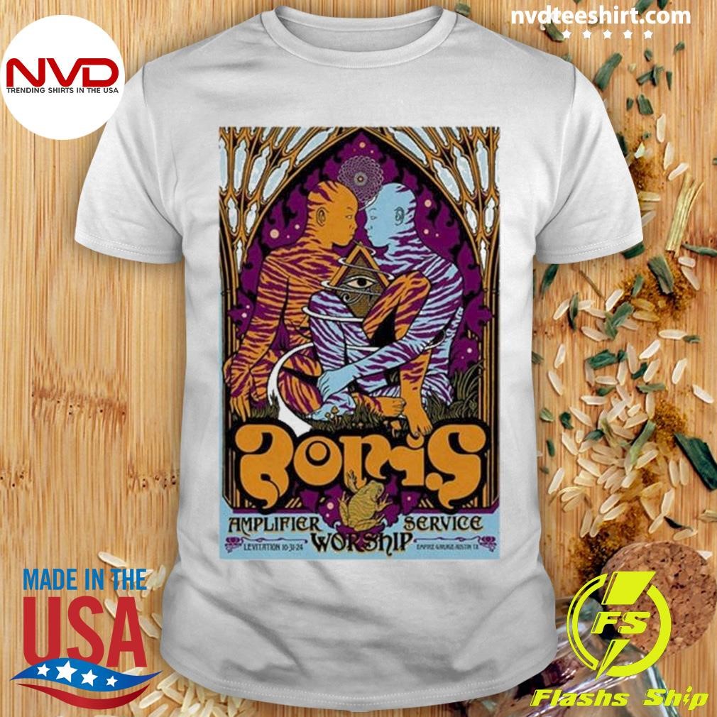 Boris October 31, 2024 In Austin, Tx Tour Poster 2024 Shirt