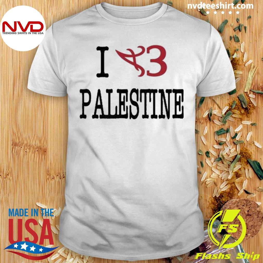 Boume Sama Wearing I A3 Palestine 2024 Shirt