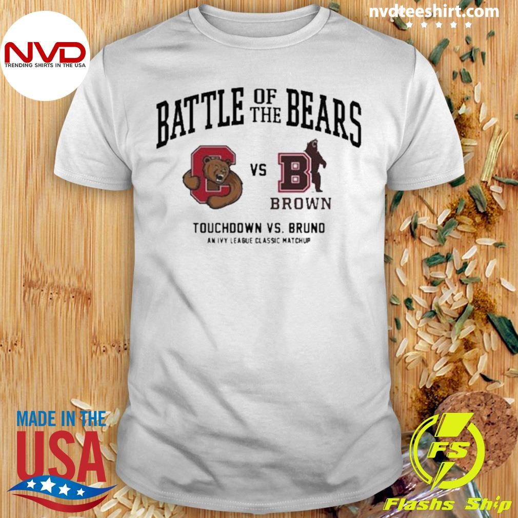 Brown Vs. Cornell 2024 Battle Of The Bears An Ivy League Classic Matchup 2024 Shirt