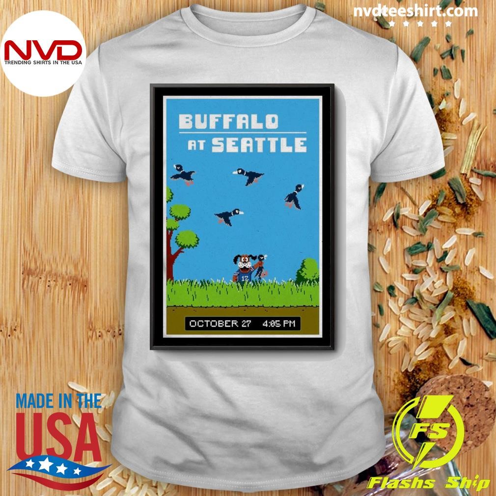 Buffalo Bills Vs Seattle Seahawks At Lumen Field On Oct 27 2024 Shirt