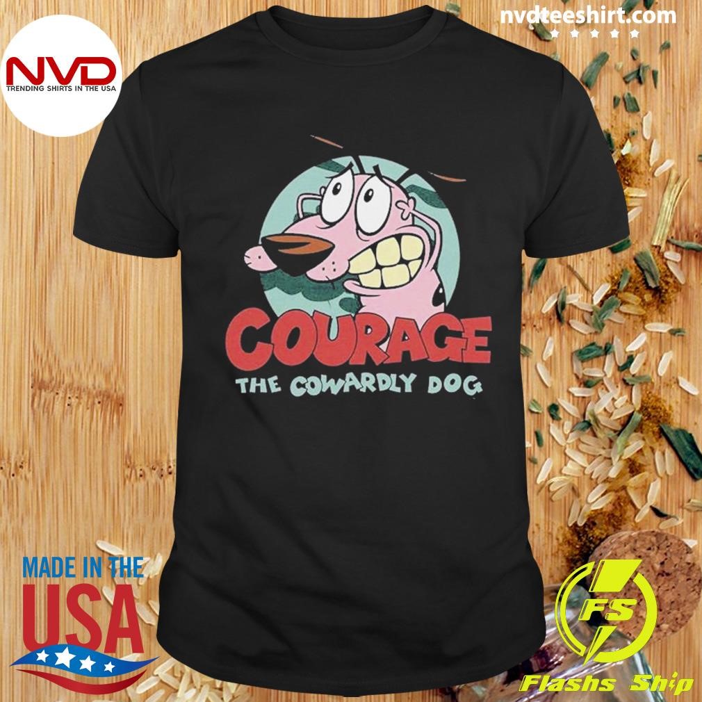 Cartoon Network Courage The Cowardly Dog 2024 Shirt