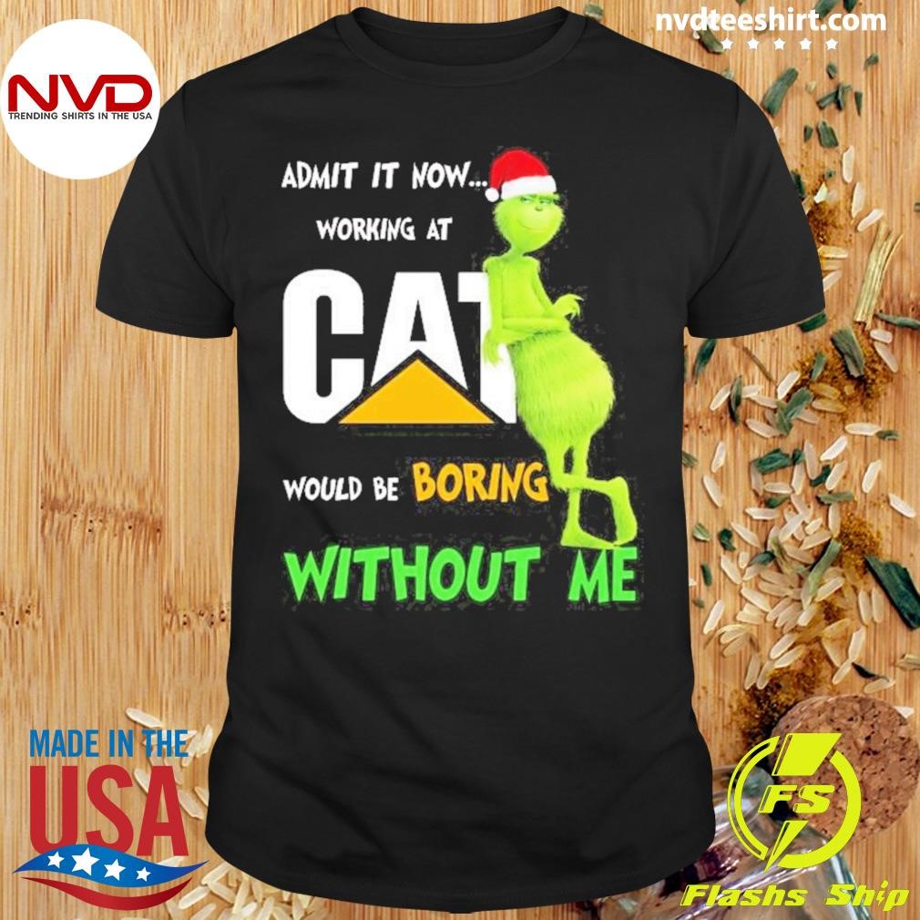 Caterpillar Would Be Boring Without Me Christmas 2024 Shirt