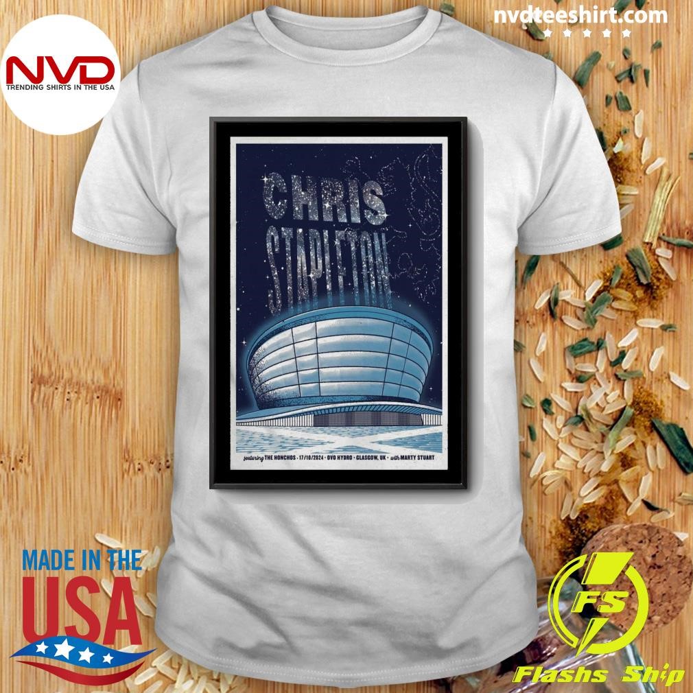 Chris Stapleton OVO Hydro In Glasgow UK Oct 17 2024 Shirt