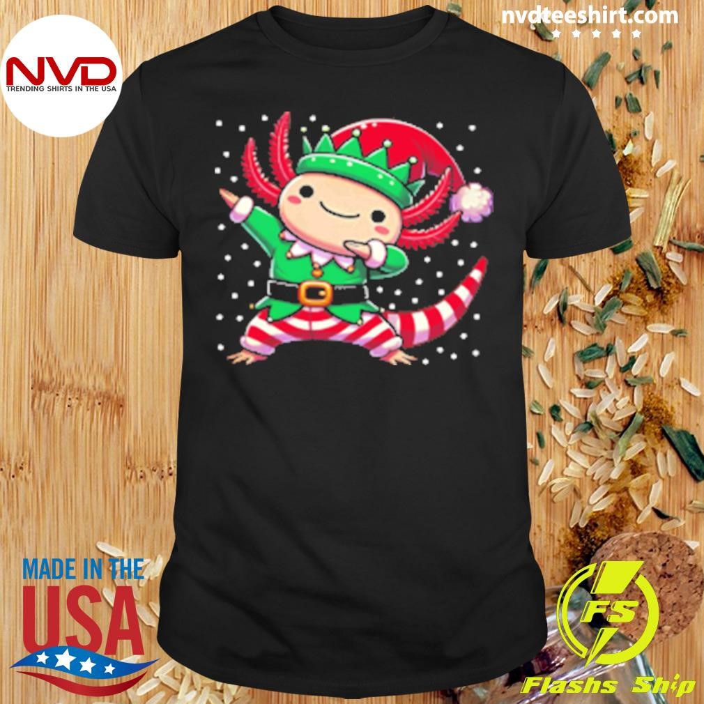 Christmas Axolotl Elf Funny Axolotl Lover 2204 Shirt