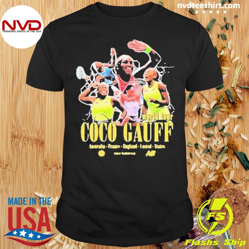 Coco Gauff World Tour 2024 Shirt