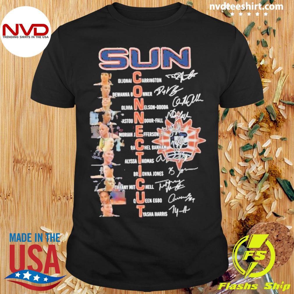 Connecticut Sun Signatures 2024 Shirt