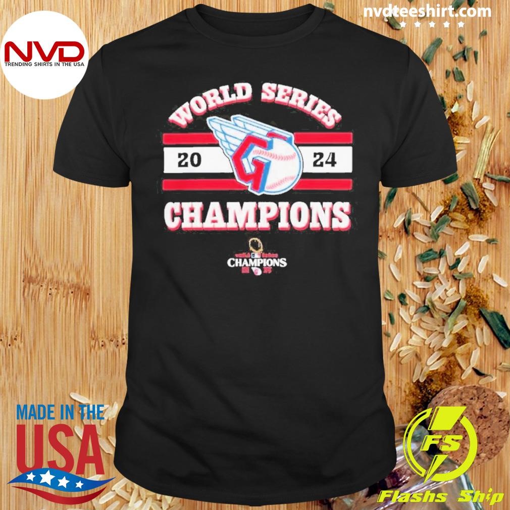 Contact Logo Cleveland Guardians 2024 World Series Champions Shirt