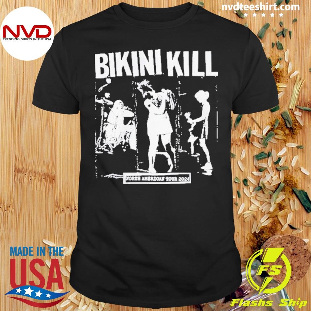 Cut Loose Bikini Kill North American Tour 2024 Shirt