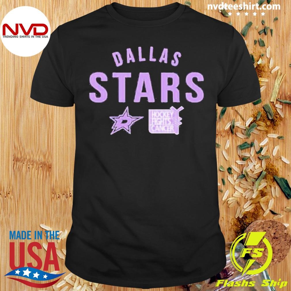 Dallas Stars Hockey Fights Cancer 2024 Shirt