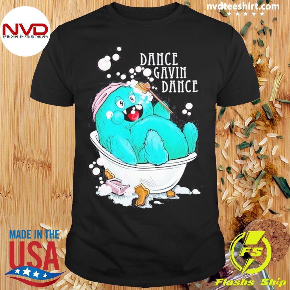 Dance Gavin Dance Band Gobby Bathtub Black Shirt