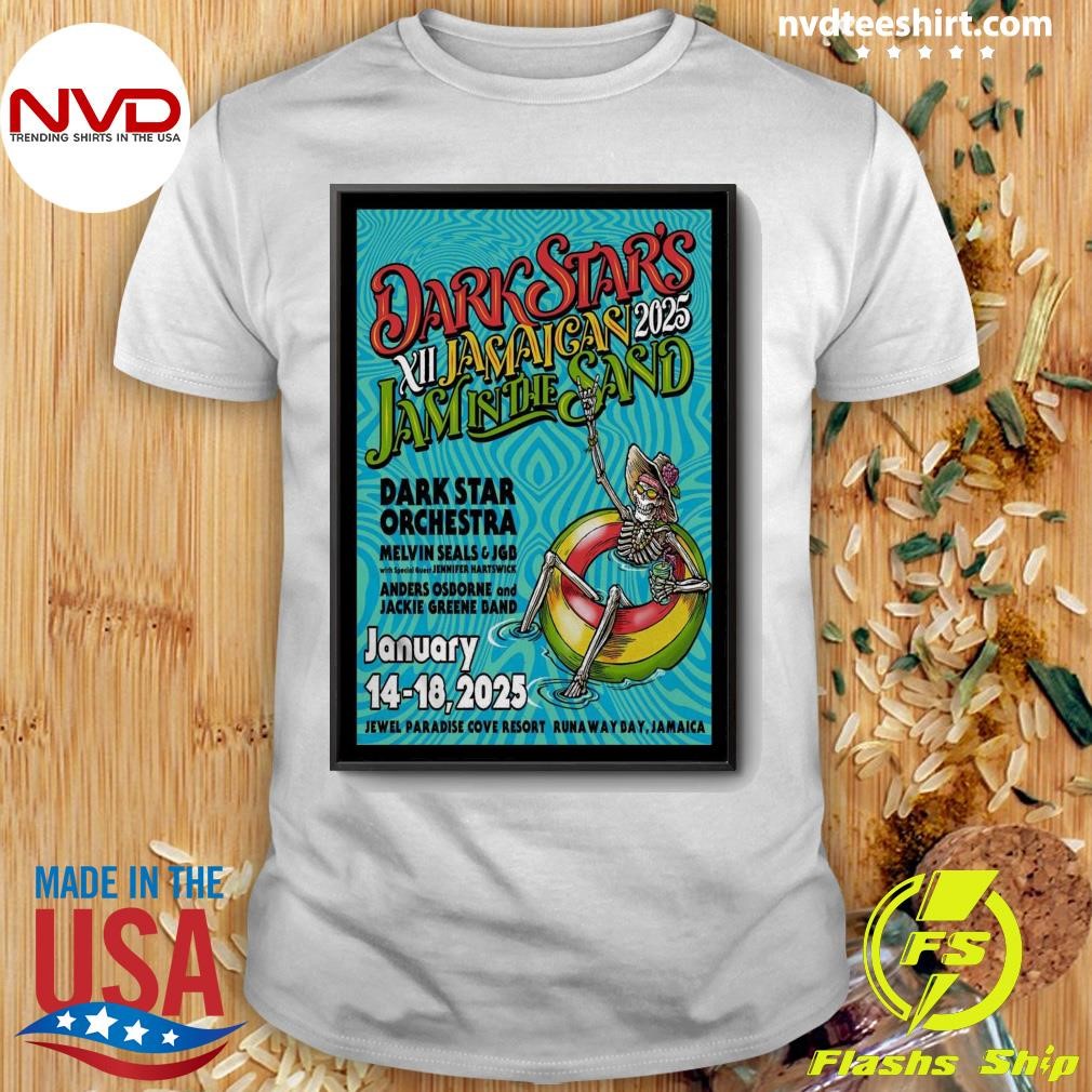 Dark Star Orchestra Jan 14-18 2025 Runaway Bay, Jamaica Shirt