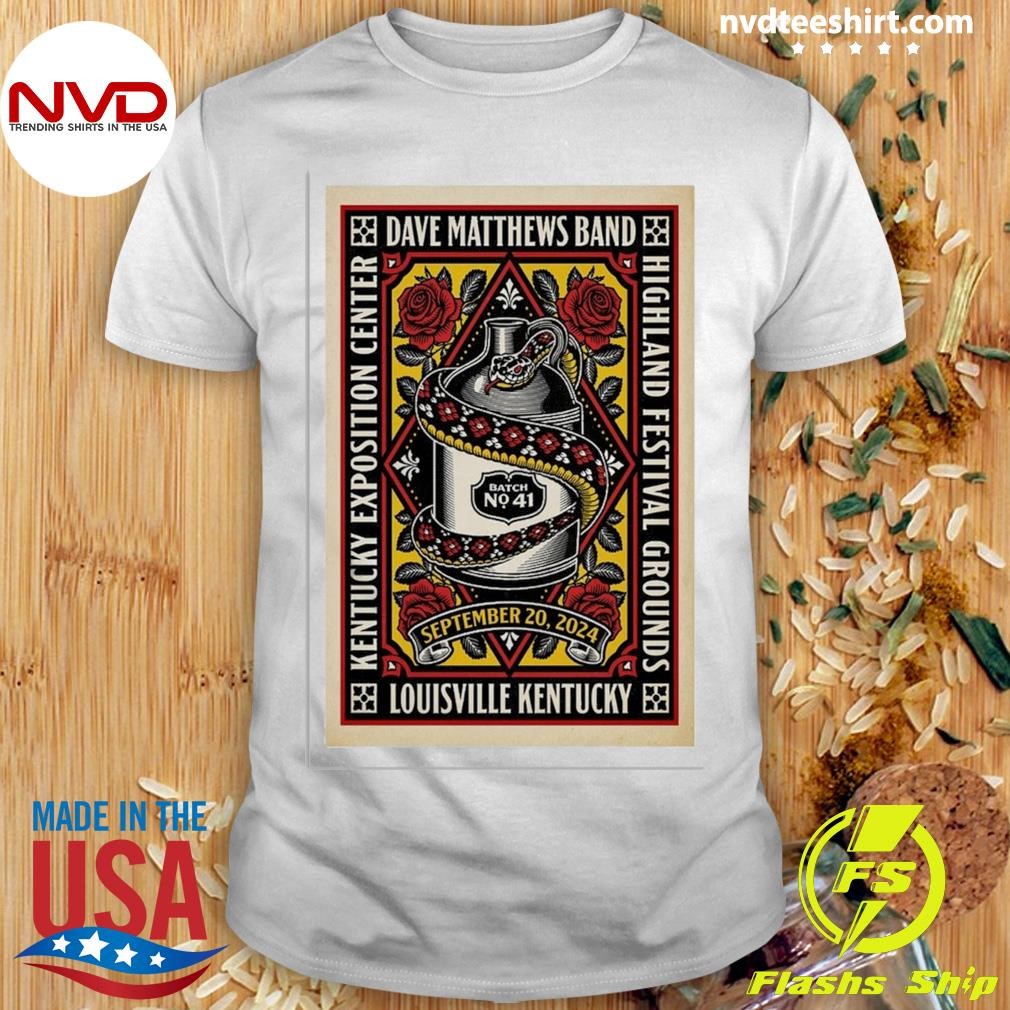 Dave Matthews Band Highland Festival Grounds In Louisville KY Sept 20 2024 Shirt