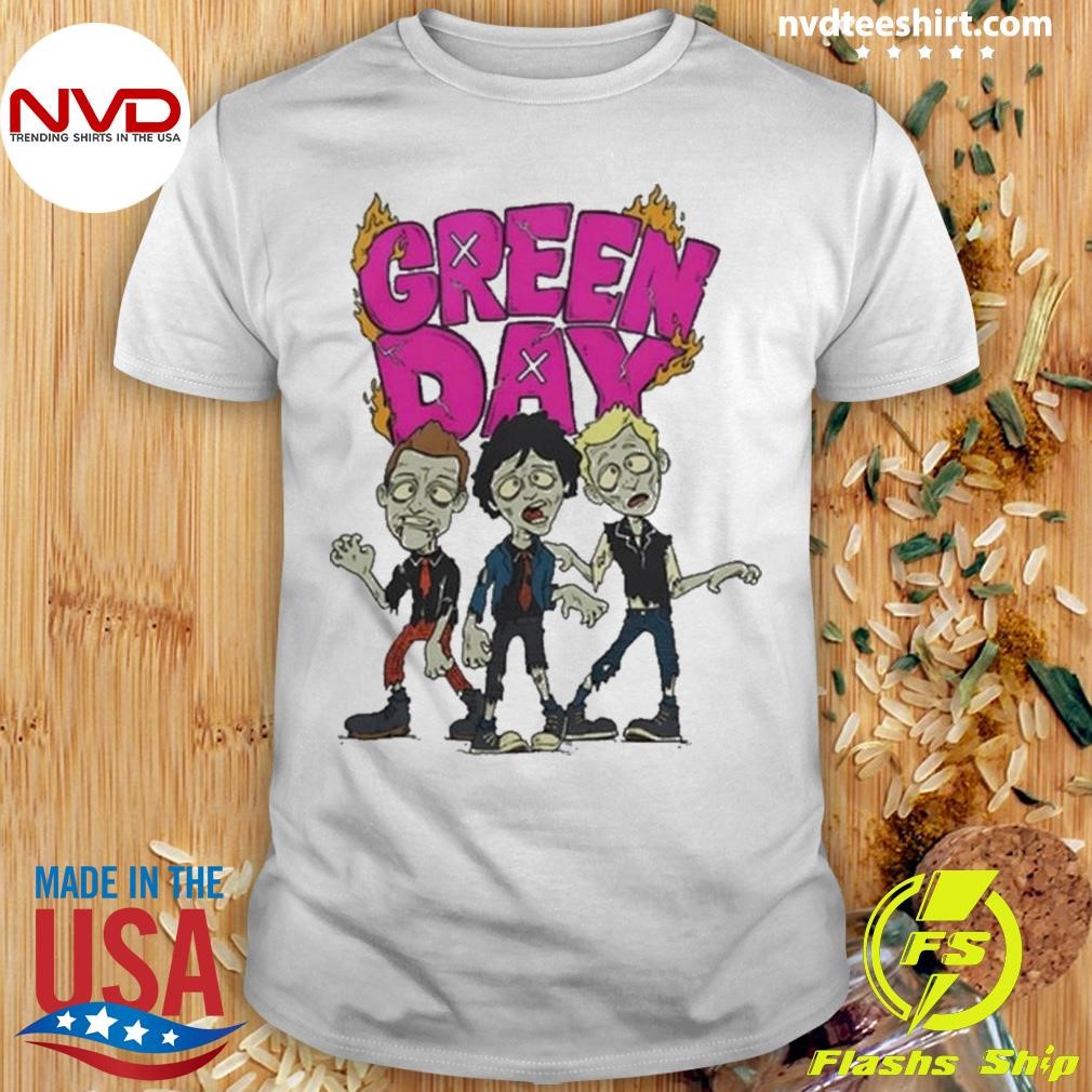 Day Walking Green Day Zombie 2024 Shirt