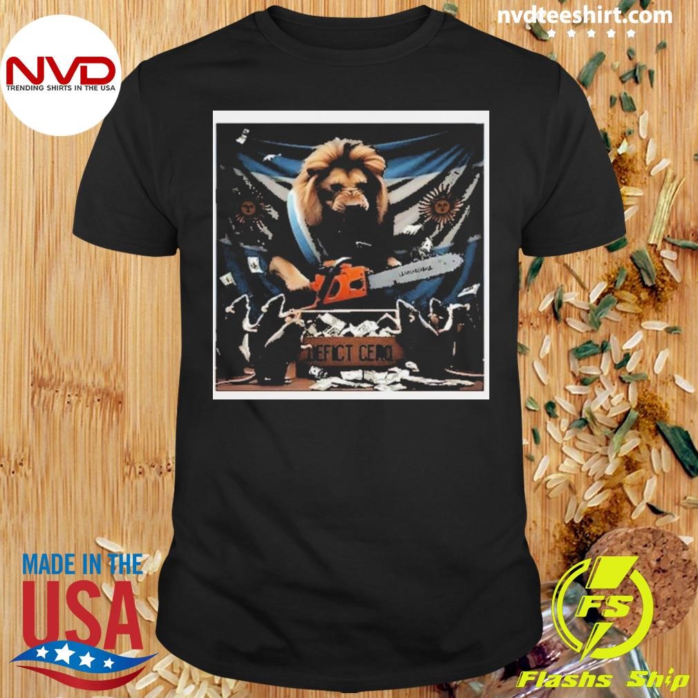 Deficit Cero Viva La Libertad Carajo Javier Milei 2024 Shirt