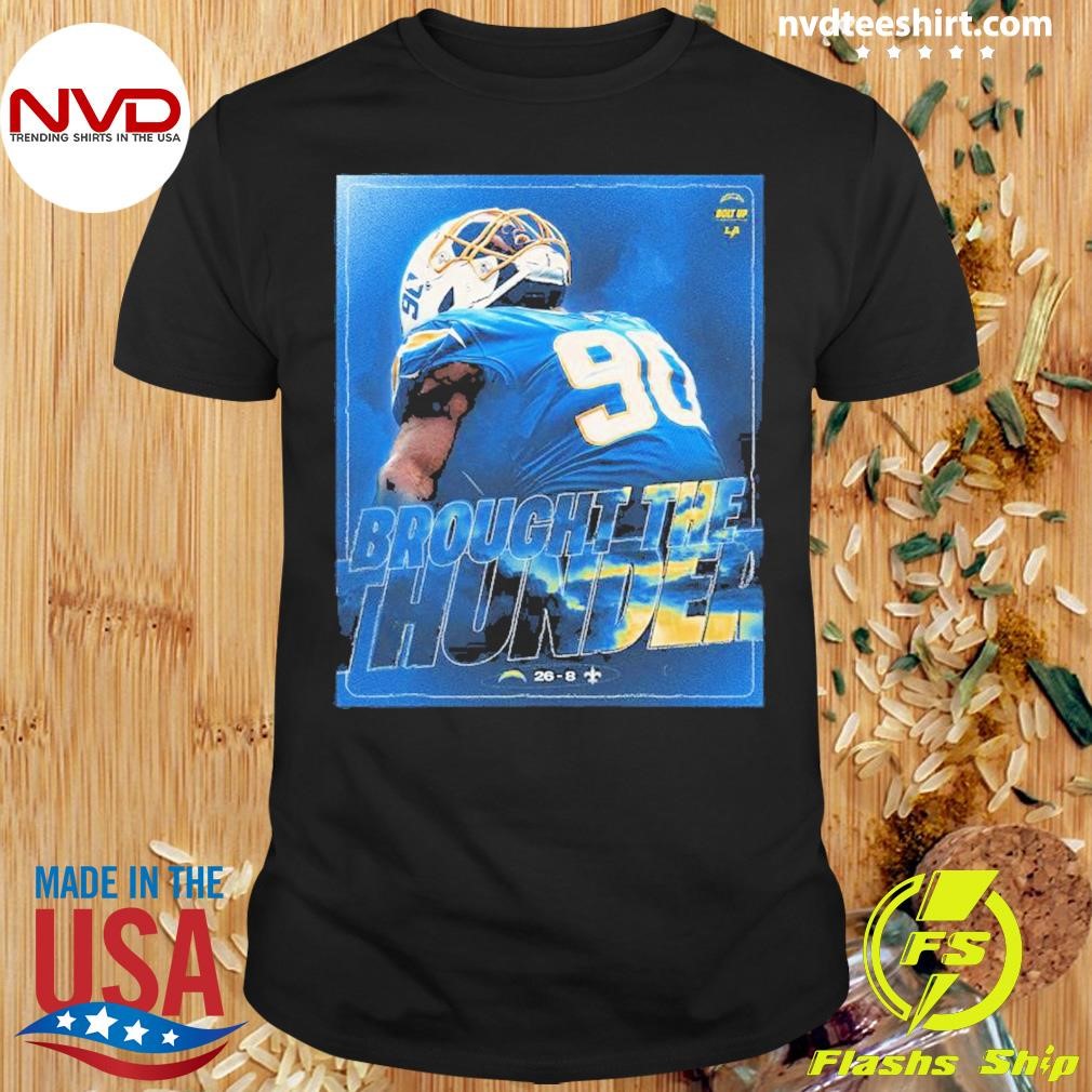 Design Los Angeles Chargers Wins 26-8 Saint 2024 Week 8 Final Score Shirt