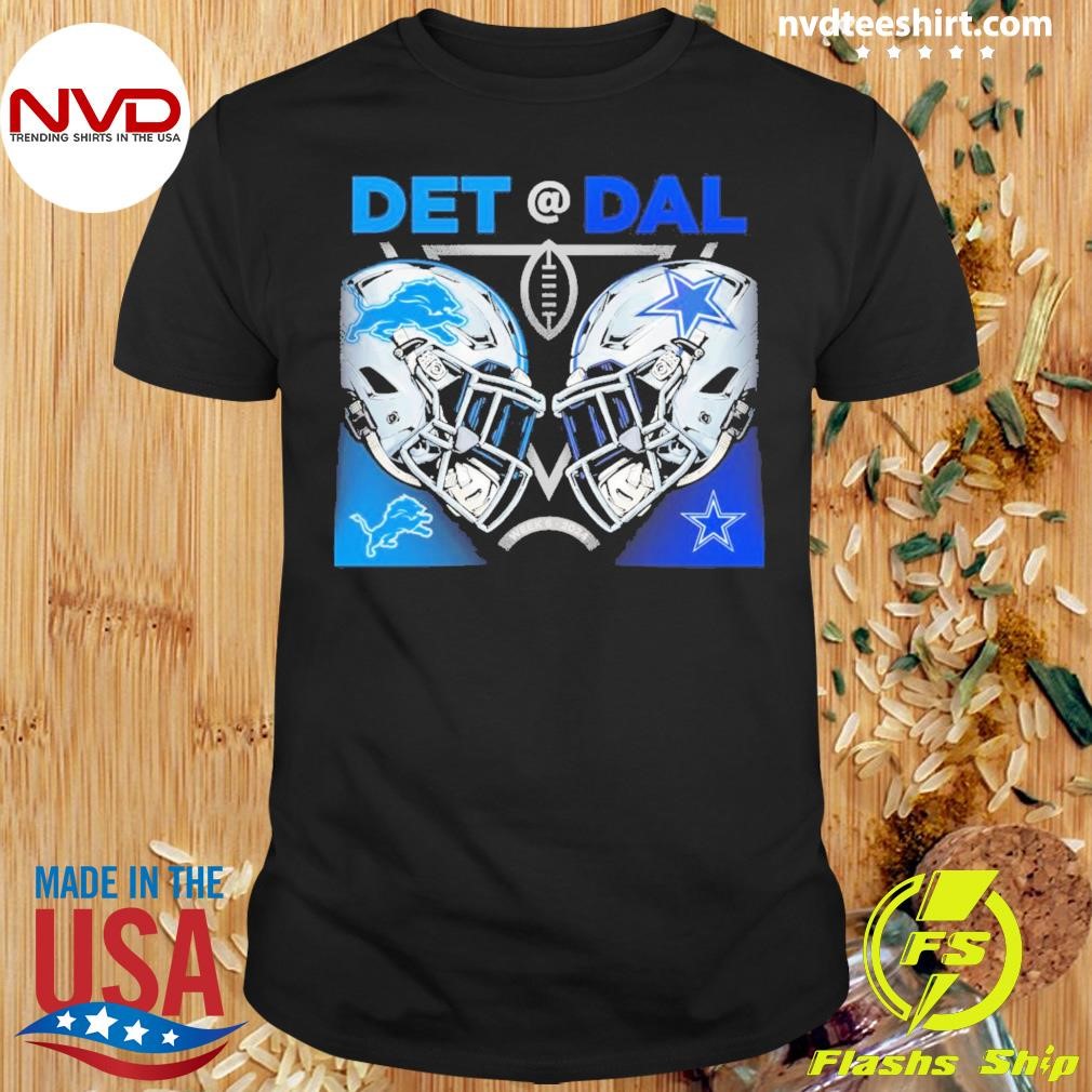 Detroit Lions Vs Dallas Cowboys Nfl Week 6 2024 Matchup Shirt