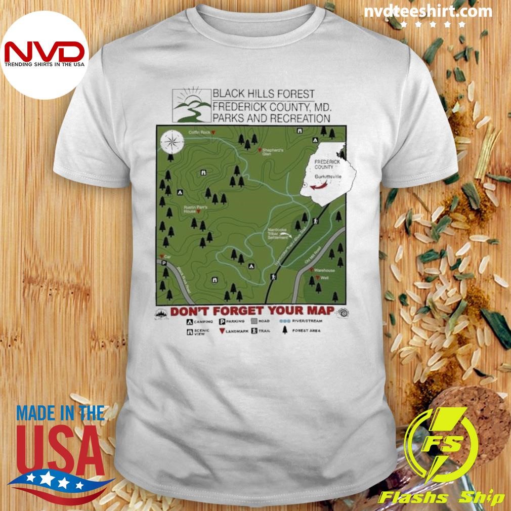 Don’t Forget Your Map 2024 Shirt