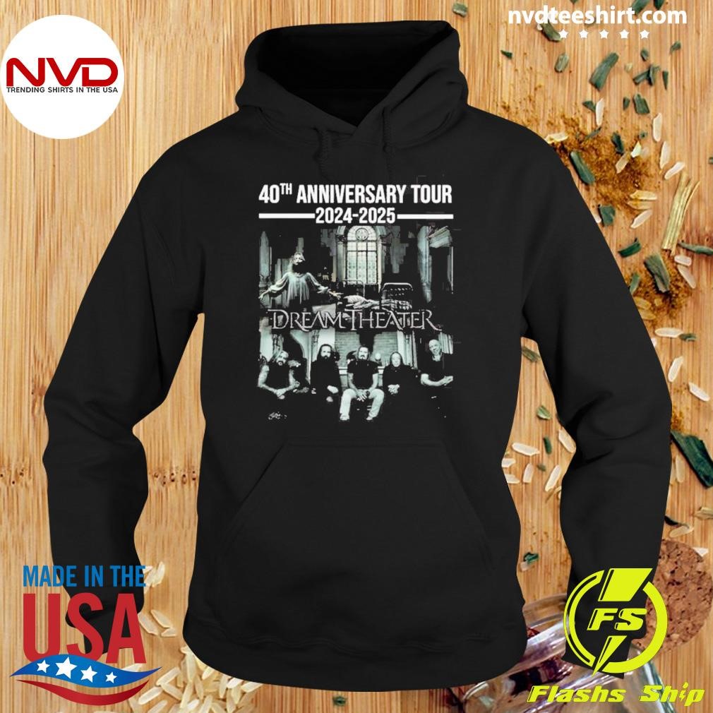 Dream Theater, 40周年ツアー記念Tシャツ 40th Anniversary Logo Tour Tee – Dream Theater