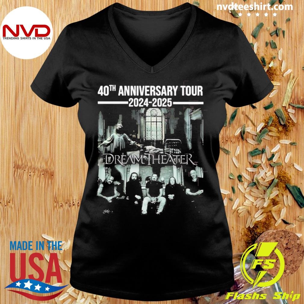 美品 Dream Theater live at Luna Park Tシャツ Dream Theater 40th Anniversary Tour 2024-2025 Shirt - NVDTeeshirt