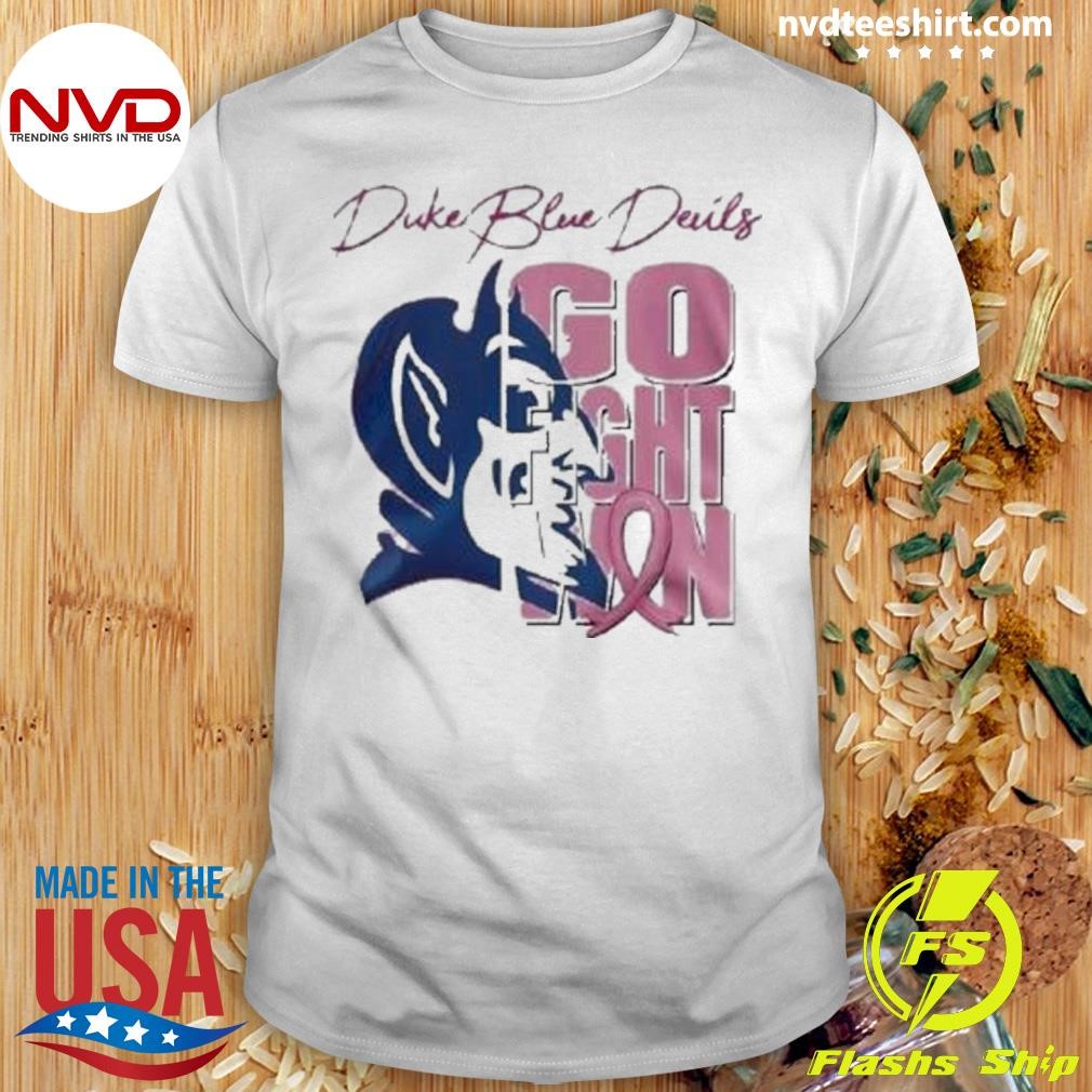 Duke Blue Devils Tackle Breast Cancer Go Fight Win 2024 Shirt