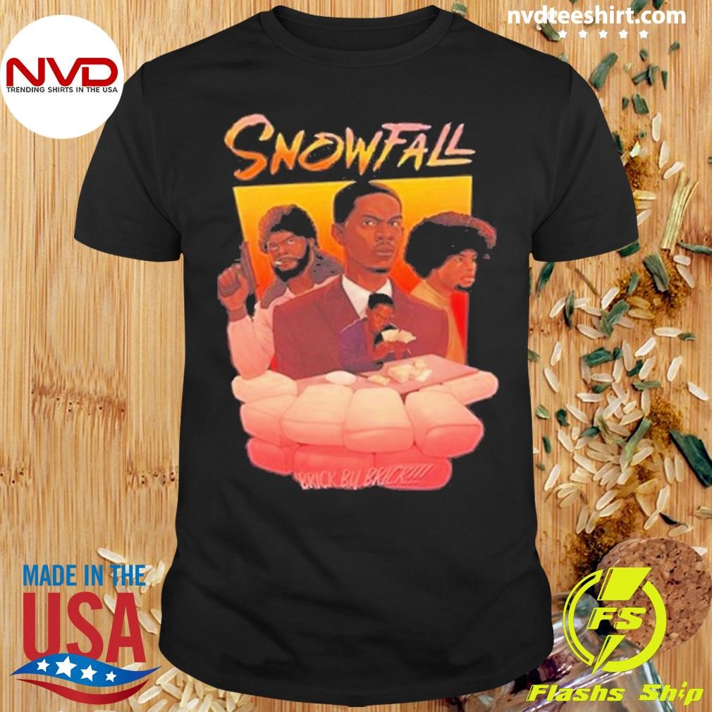 Duro_Arts Snowfall Brick By Brick 2024 Shirt