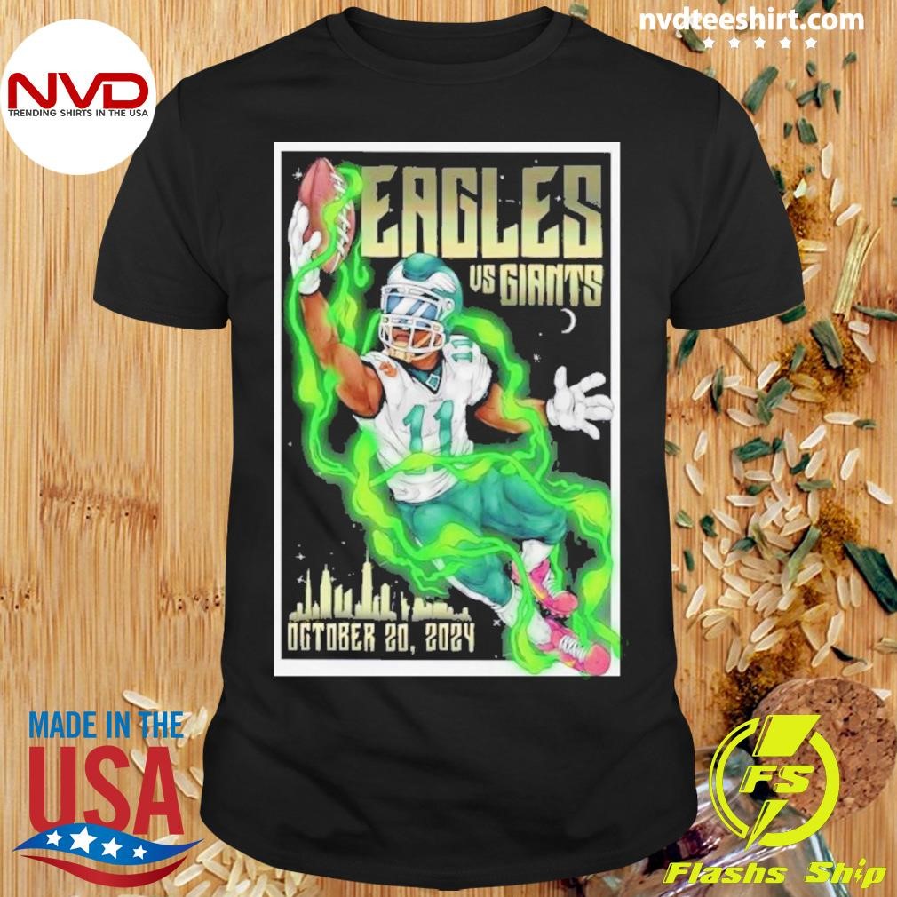 Eagles Vs Giants Metlife Stadium In East Rutherford, Nj Oct 20 2024 Shirt