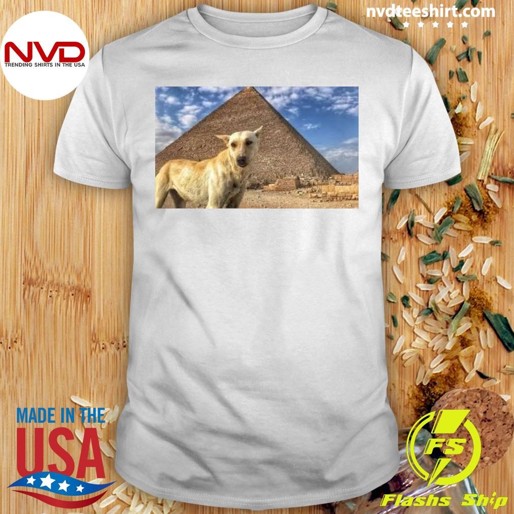 Egyptian Pyramids Dog Shirt