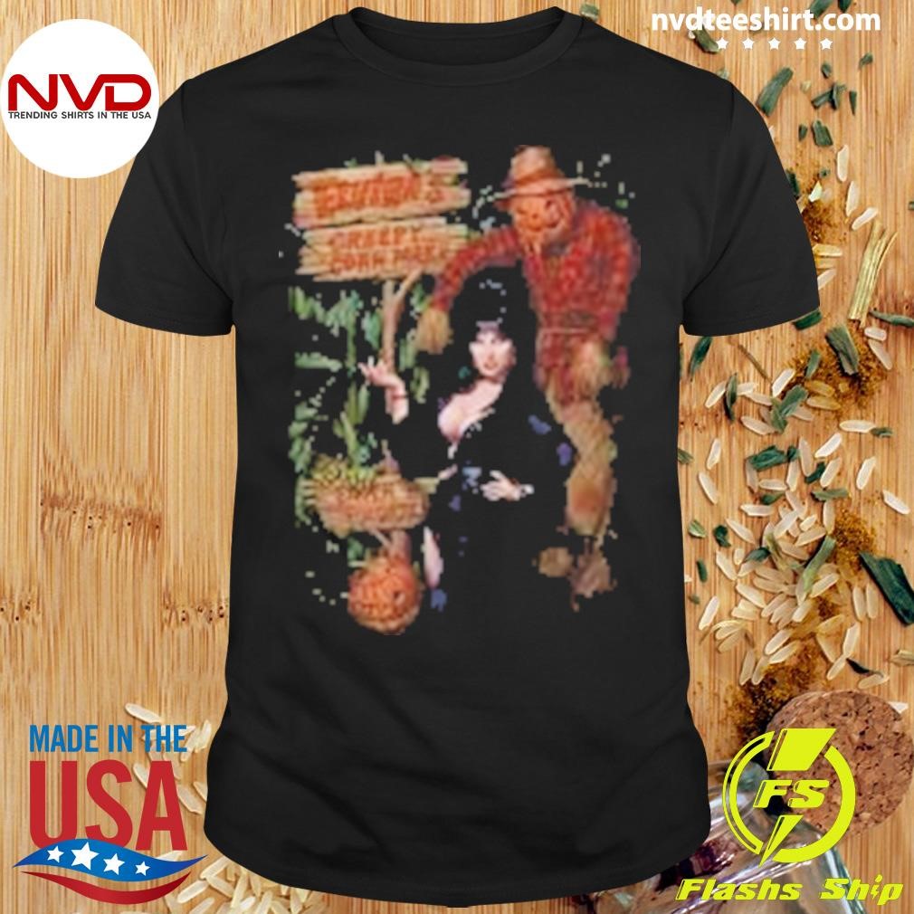 Elvira's Creepy Corn Maze Shirt