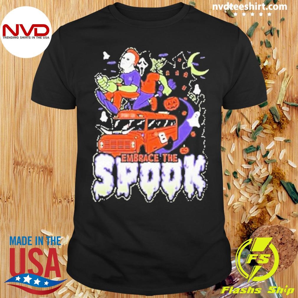 Embrace The Spooktober Spooky Halloween 2024 Shirt