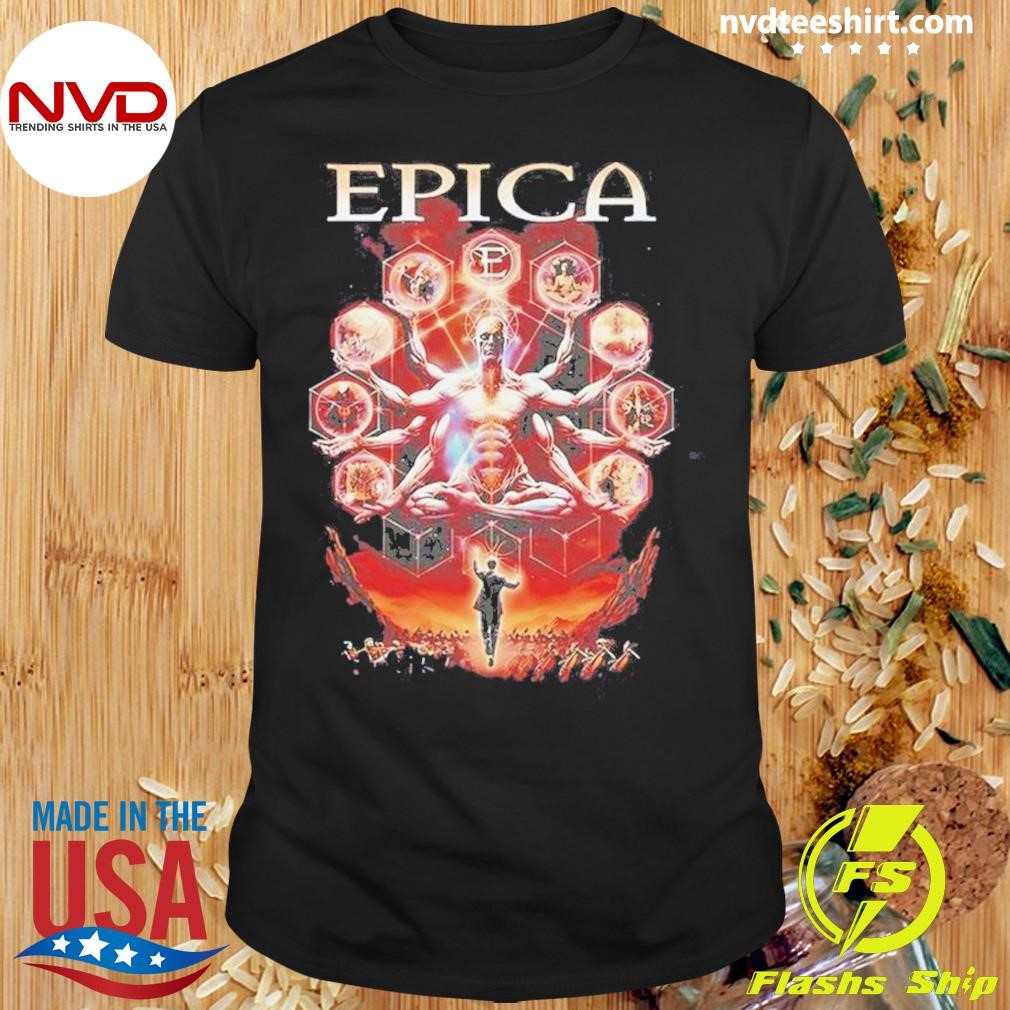 Epica Symphonic Synergy 2024 Shirt