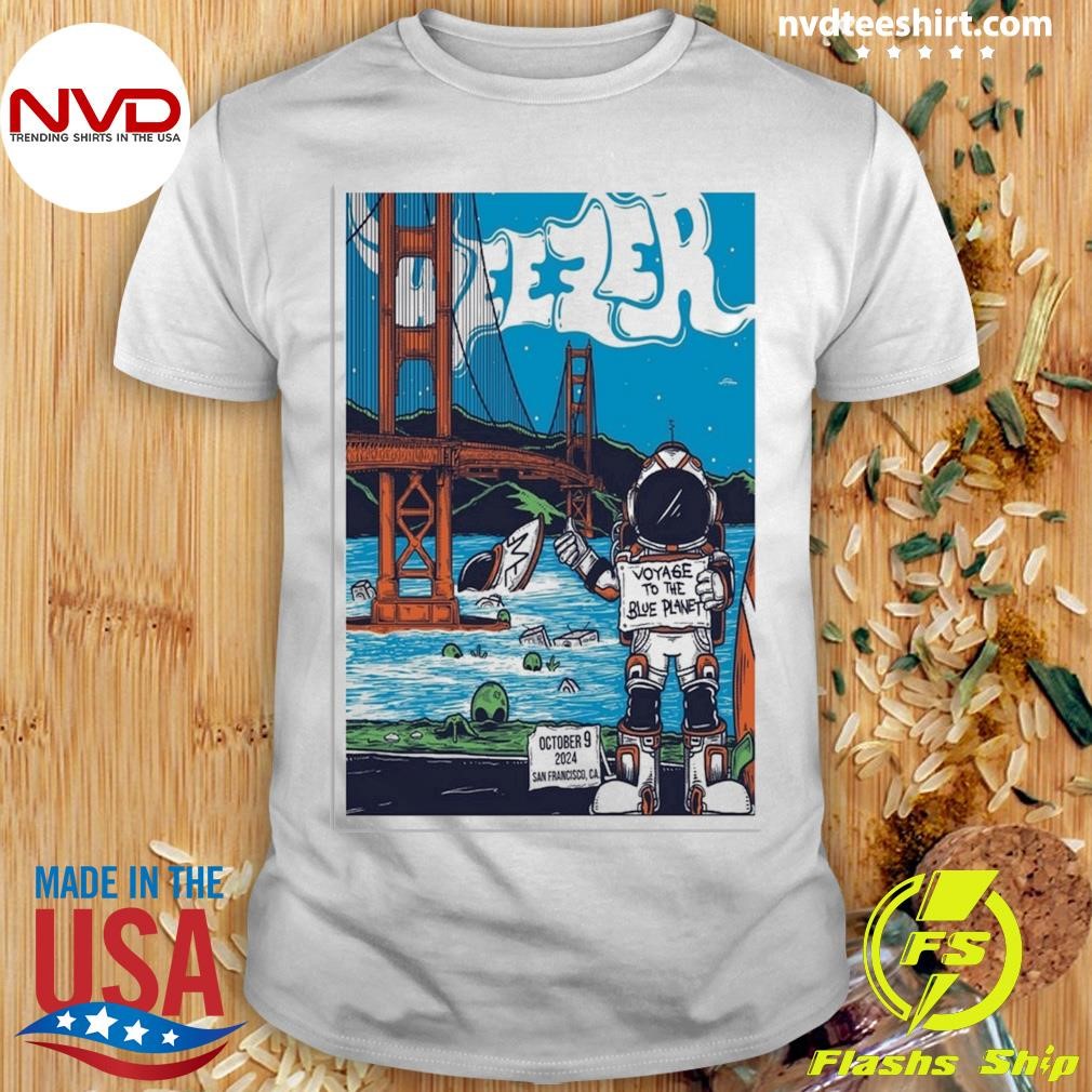 Event Weezer Oct 9 2024 San Francisco, CA Shirt