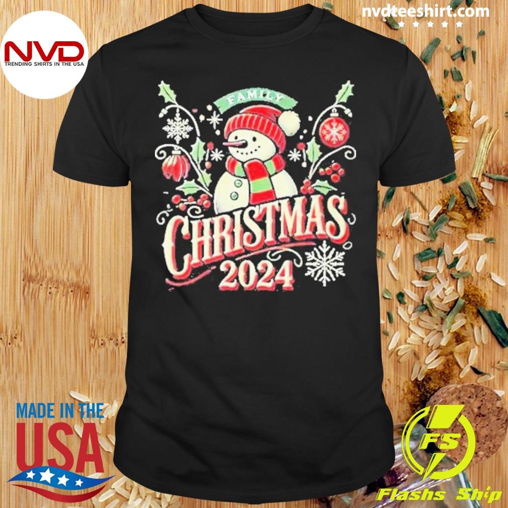 Family Christmas 2024 Family Matching Christmas 2024 Shirt