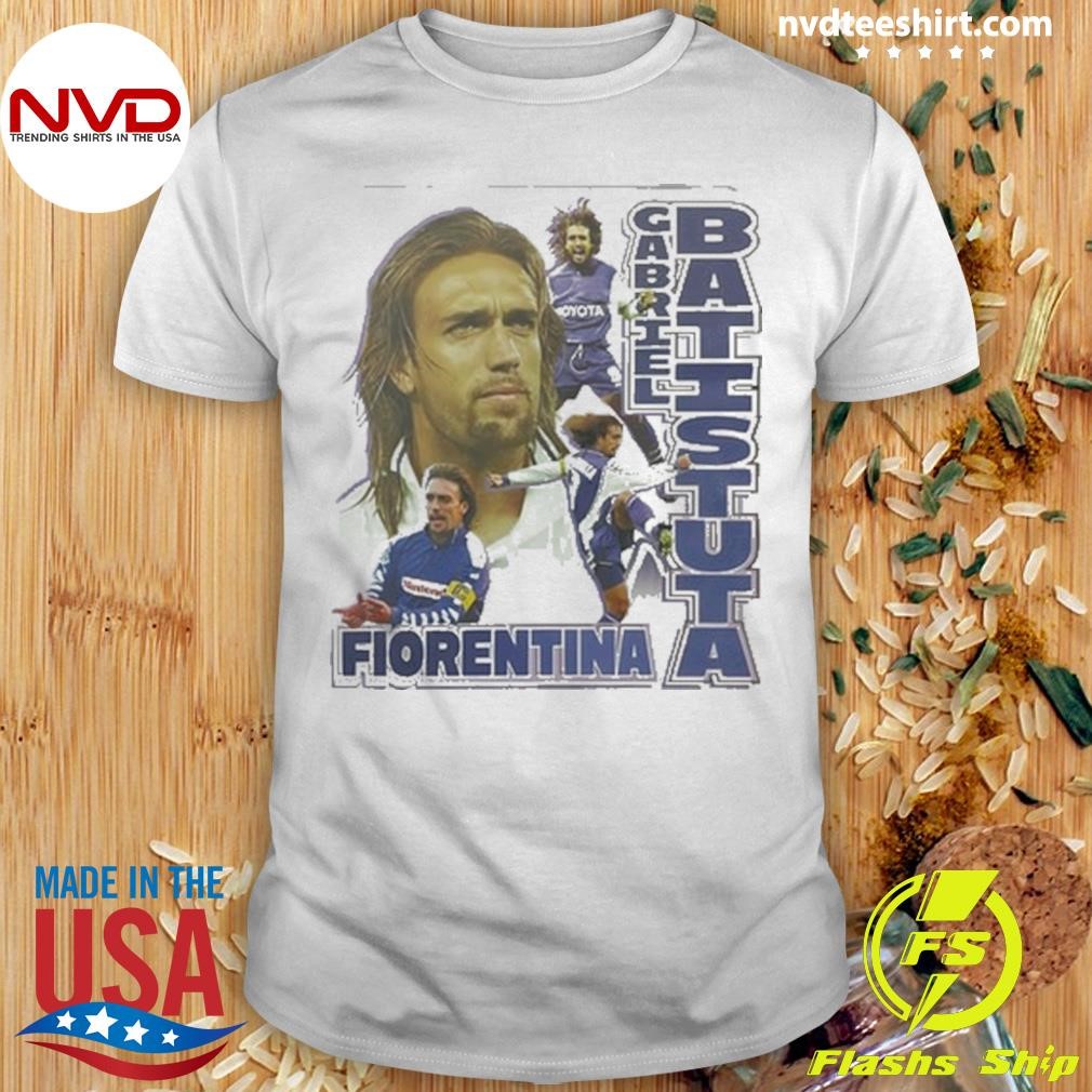 Fiorentina Batistuta Bootleg 2024 Shirt