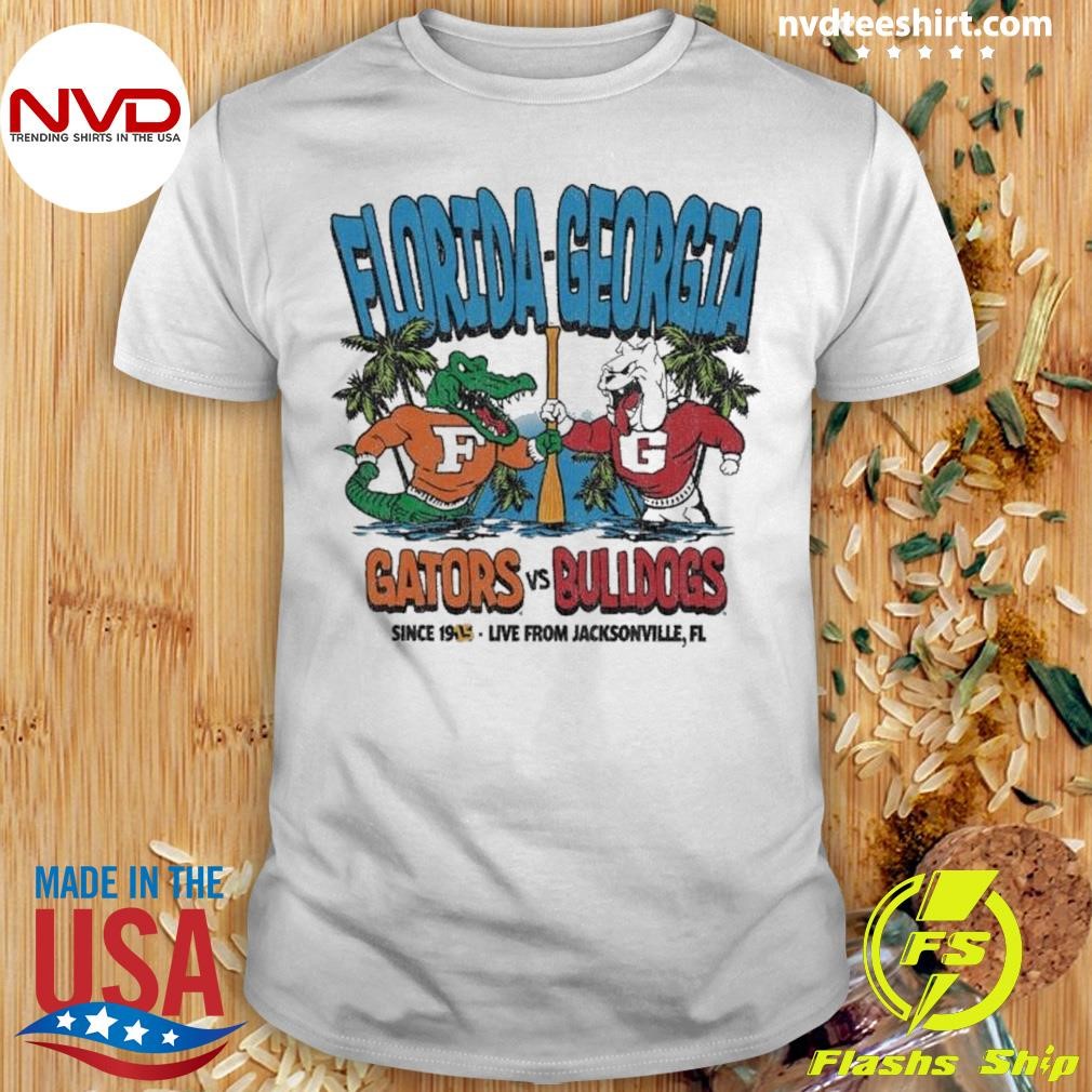 Florida Gators Vs Georgia Bulldogs Rivalry Dueling Ncaa ’47 Franklin 2024 Shirt