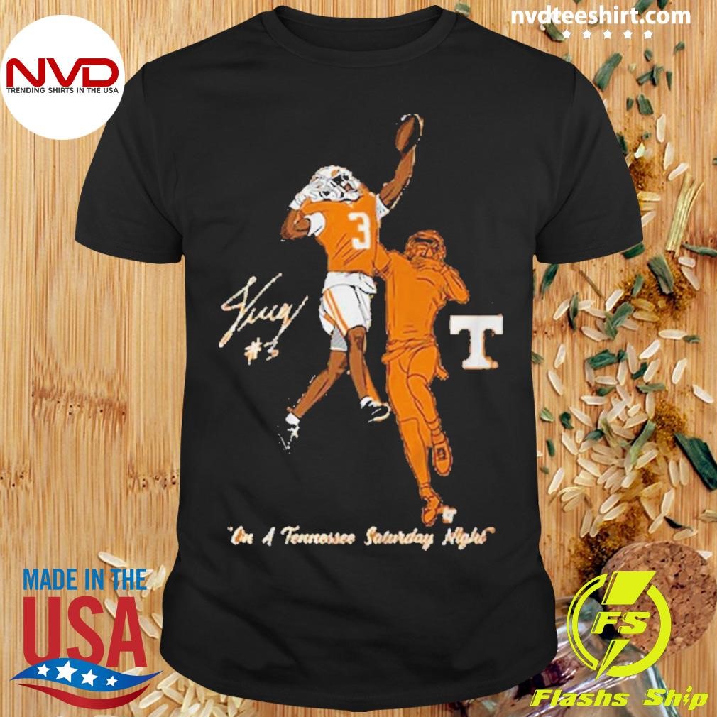 Football Jermod McCoy One-Handed Interception Shirt