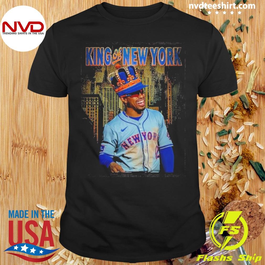 Francisco Lindor King Of New York Mets 2024 Shirt