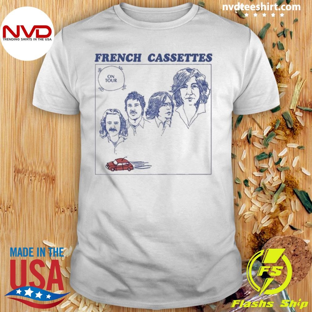 French Cassettes On Tour 2024 Shirt