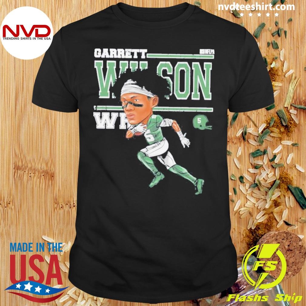 Garrett Wilson New York J Cartoon 2024 Shirt