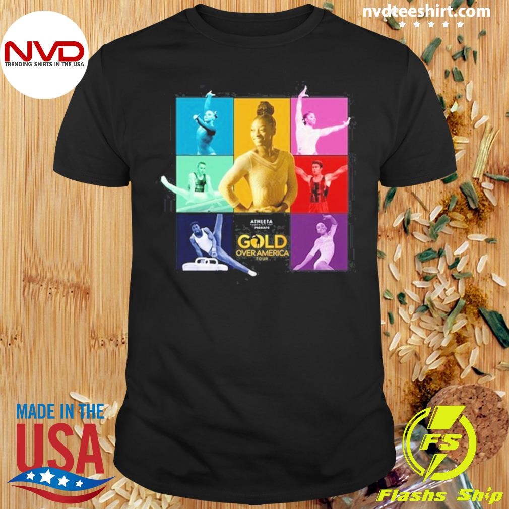 Gold Over America 2024 Tour Shirt