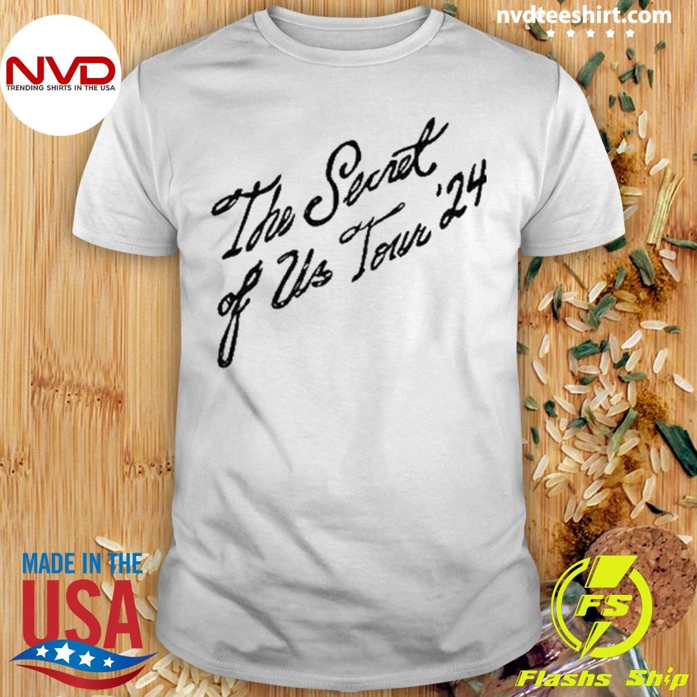 Gracie Abrams The Secret Of Us Tour 24 Date 2024 Shirt