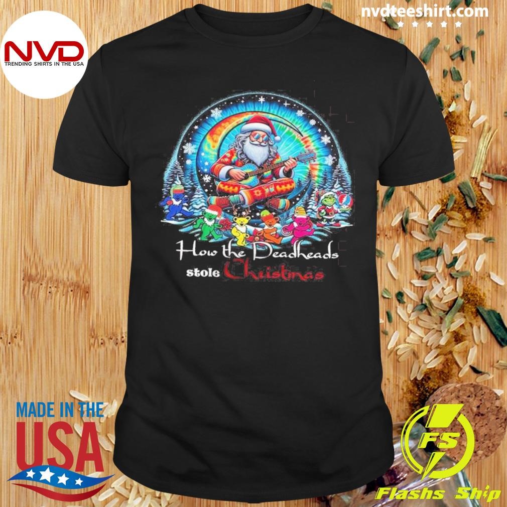 Grateful Dead Have A Deadhead Stole Christmas 2024 Shirt