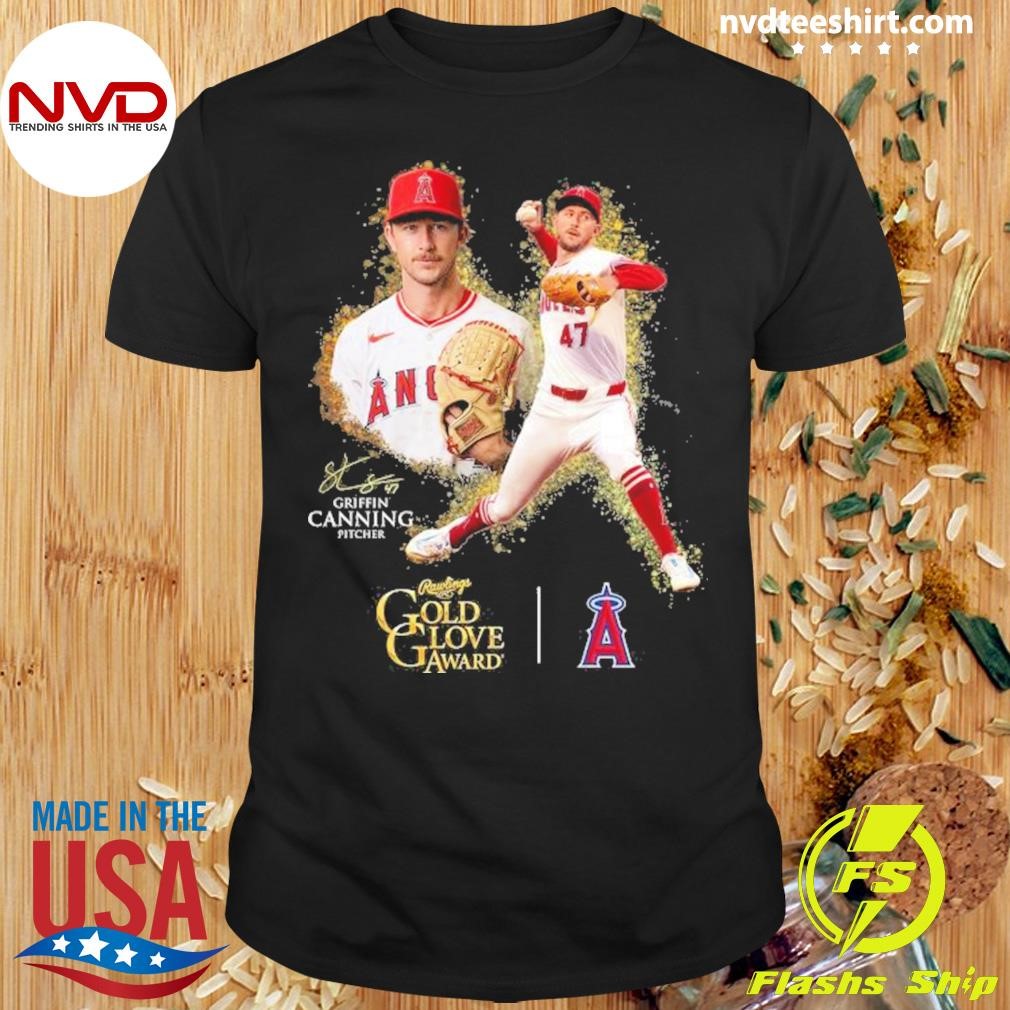 Griffin Canning Los Angeles Angels Gold Glove Award Finalist 2024 Shirt